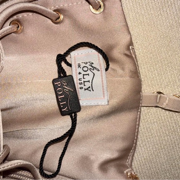 Oh Polly pink sequin mini skirt Size S #party #clubwear - Picture 6 of 7